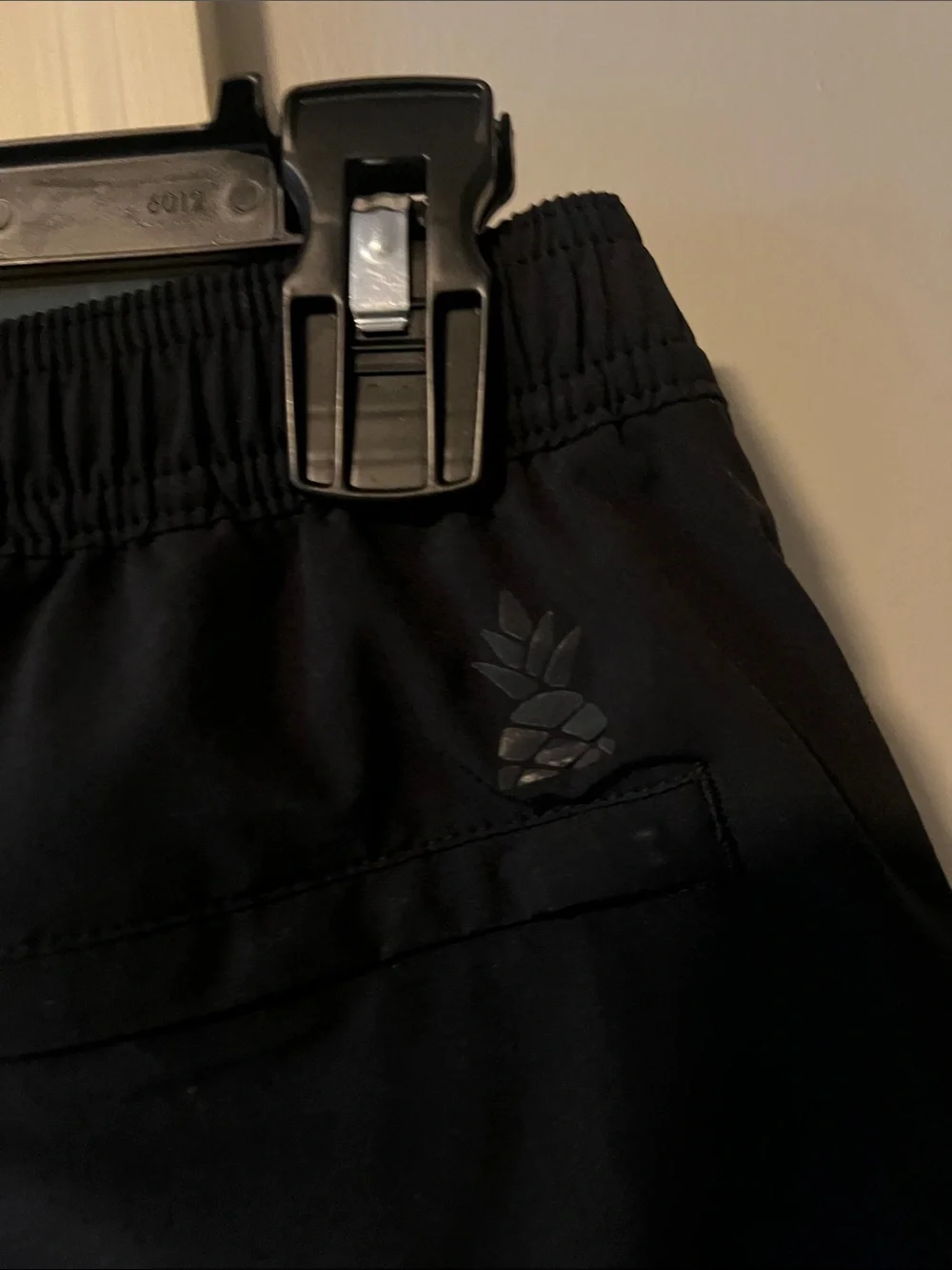 CHUBBIES Black Casual Drawstring Shorts